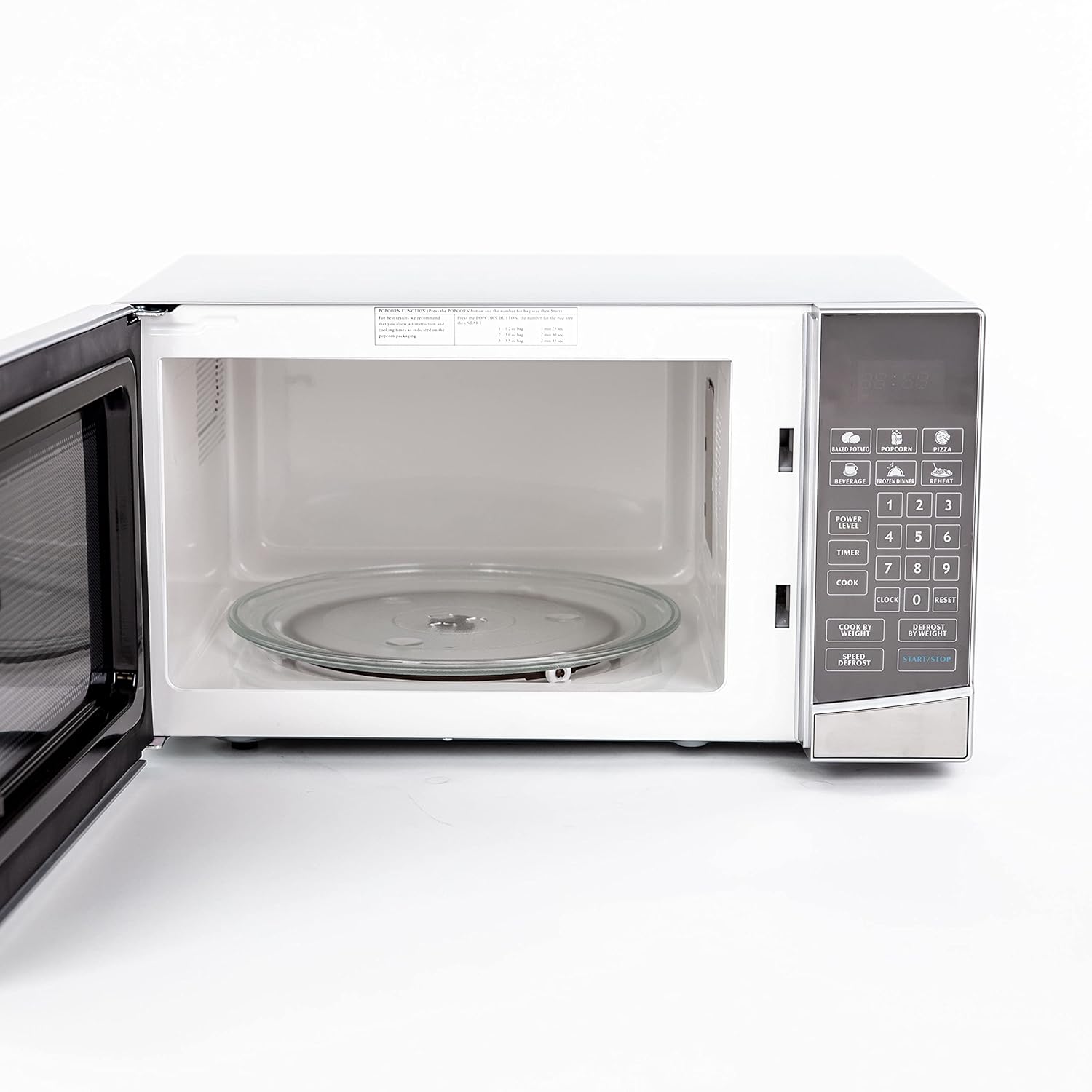 Avanti MO1108SST 1000-watt Counter Top Microwave Oven with Stainless Steel Finish,Silver