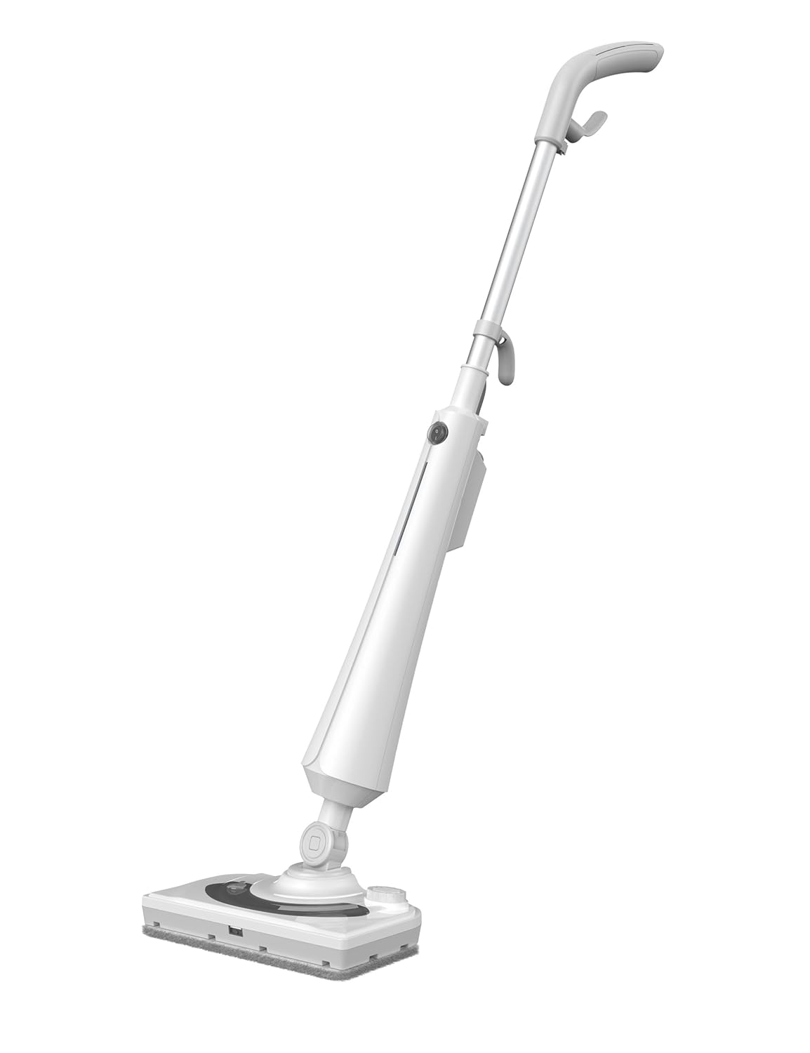 Professional Steam Mop Cleaner, 1300W Floor Steamer with Detergent Chamber, 25S Heat Up, Lightweight Steamer for Cleaning with 2 Washable Pads, Safe for Tiles, Upholstery, Electric Spin Scrubber