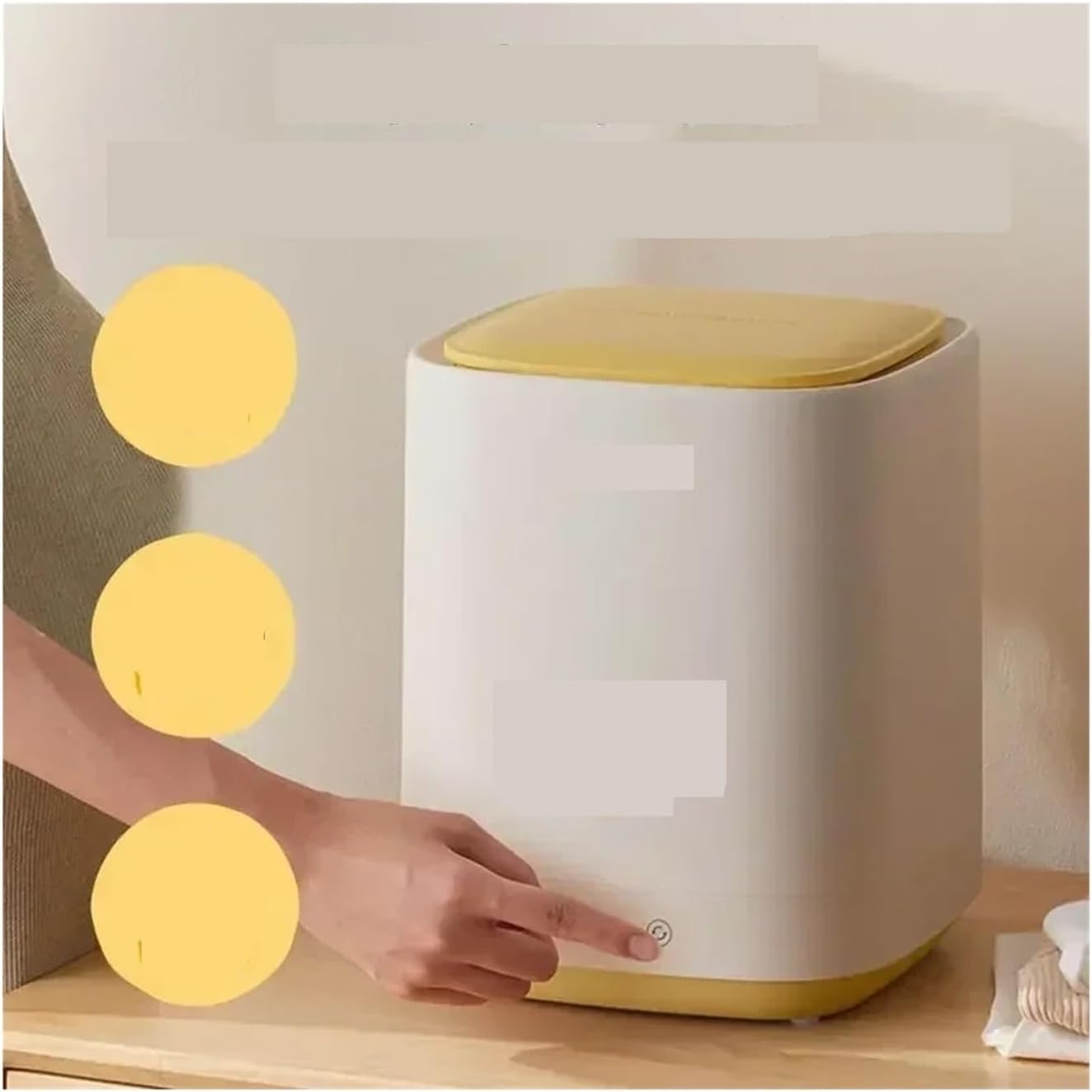 Washing Machine Underwear Small Mini Underwear Washing Machine Special Portable,for Travel,Camping, RV & Dorms