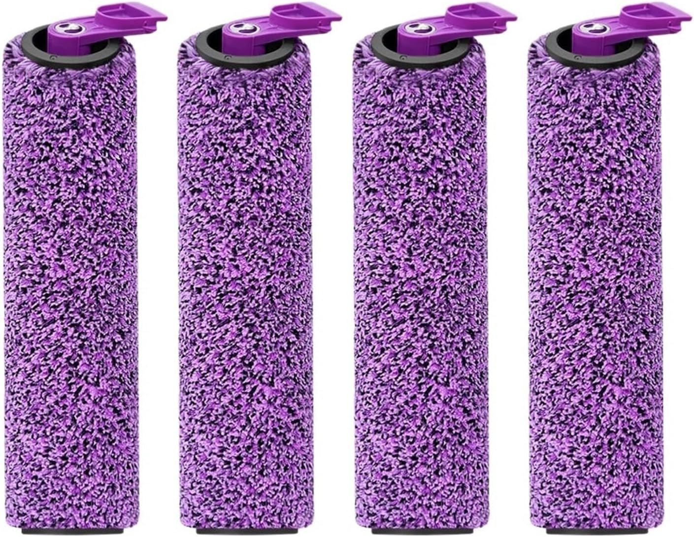 Replacement Parts Roller Brush Accessories，Compatible For Shark Steam Pickup 3-in-1 Steam Mop ​​SD200, SD201, SD201C, SD201Q, SD205(4pcs)