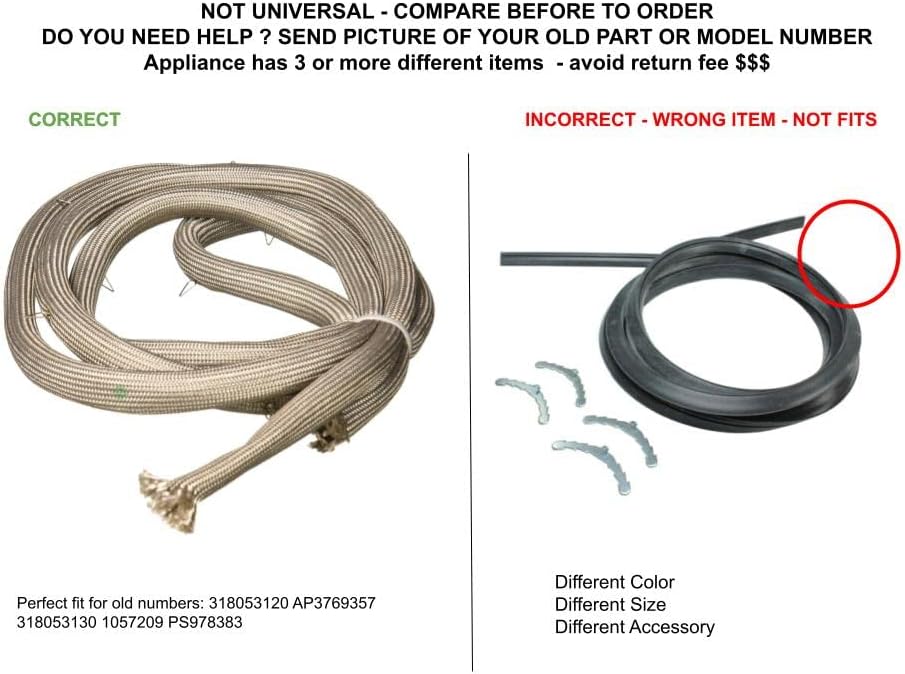 GLOB PRO SOLUTIONS 318053130 1057209 CKD4216 Lower Oven Door Seal