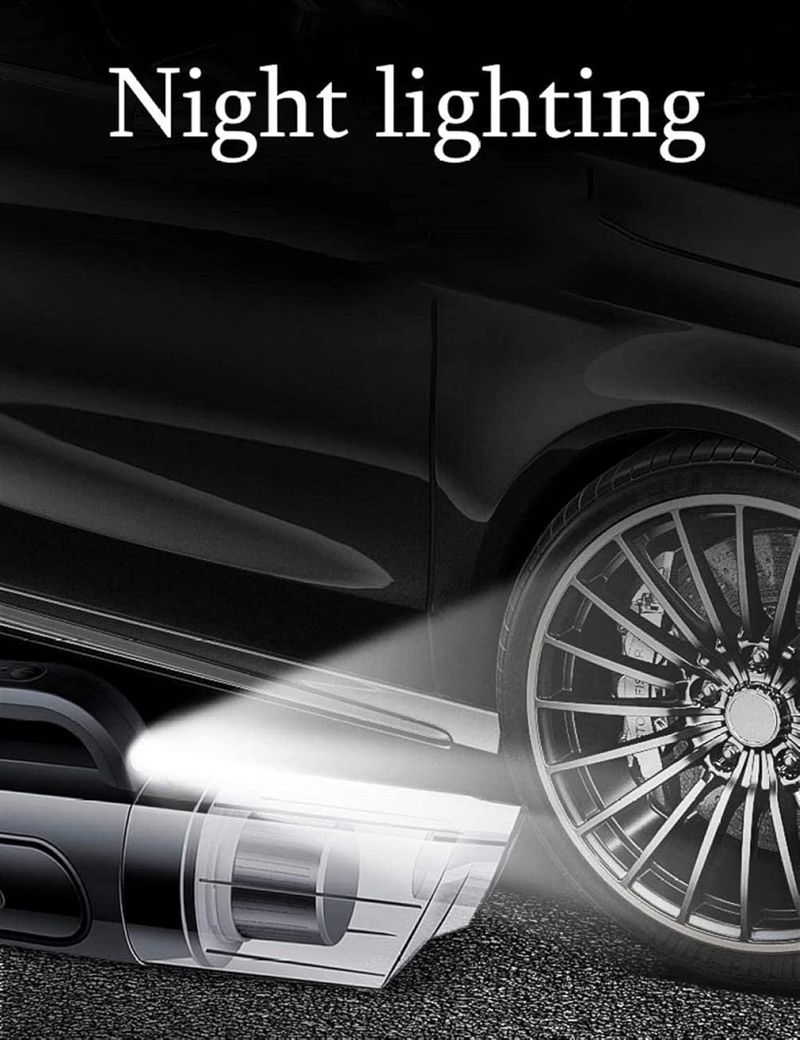 Handheld Vacuum Cleaner, 4Kpa 12V Portable Powerful Cyclonic Suction Hand Vacuum,for Home Pet Hair Car Cleaning