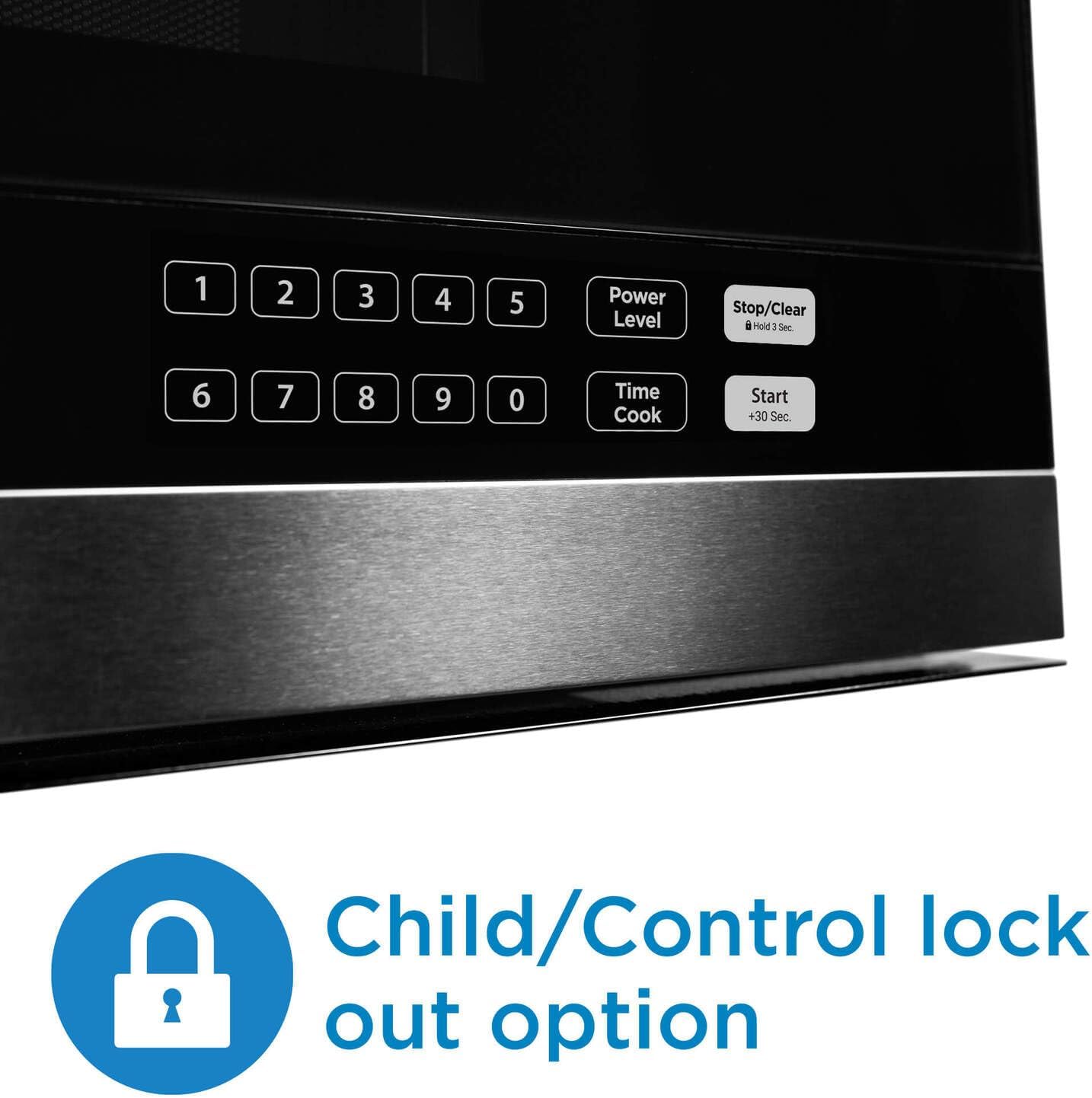 Danby DOM014401G1 24 Otr Microwave With Sensor Cooking Controls 10 Power Levels