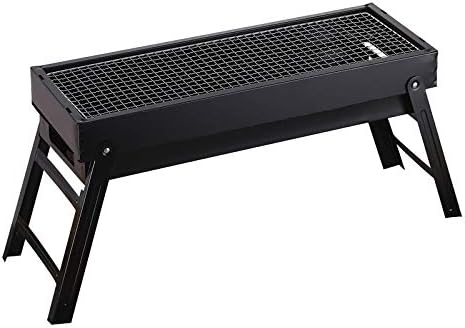 New Large BBQ Barbecue Grill Folding Portable Charcoal Outdoor Camping Picnic Burner Foldable Charcoal Camping Barbecue Oven