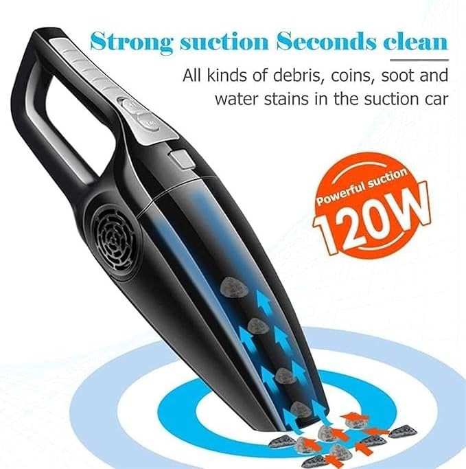 Handheld Vacuum Cleaner, Portable Hand Held Vacuum with Strong Suction Mini Car Vacuum Cleaner for Pet Hair, Home and Car