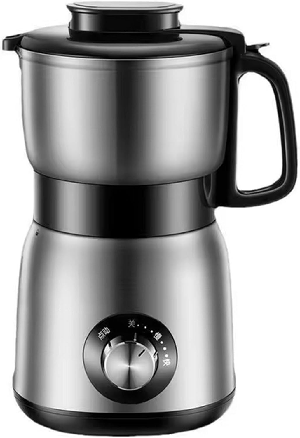 Kitchen Electric Blender Grinder,Electric Ultra-Fine Grinder Stainless Steel Body with Rotary Control for Food Processing 500W