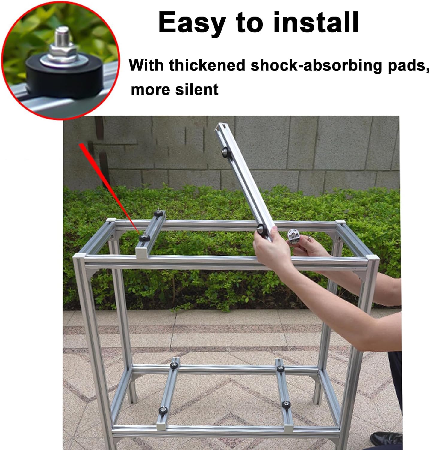 Three Levels Ground Stand for Mini Split Air Conditioners Heat Pump System, Heavy Duty Condenser Stand, Ductless Mini Split Bracket for 9,000-18,000 BTU ( Size : 90x50x150cm )