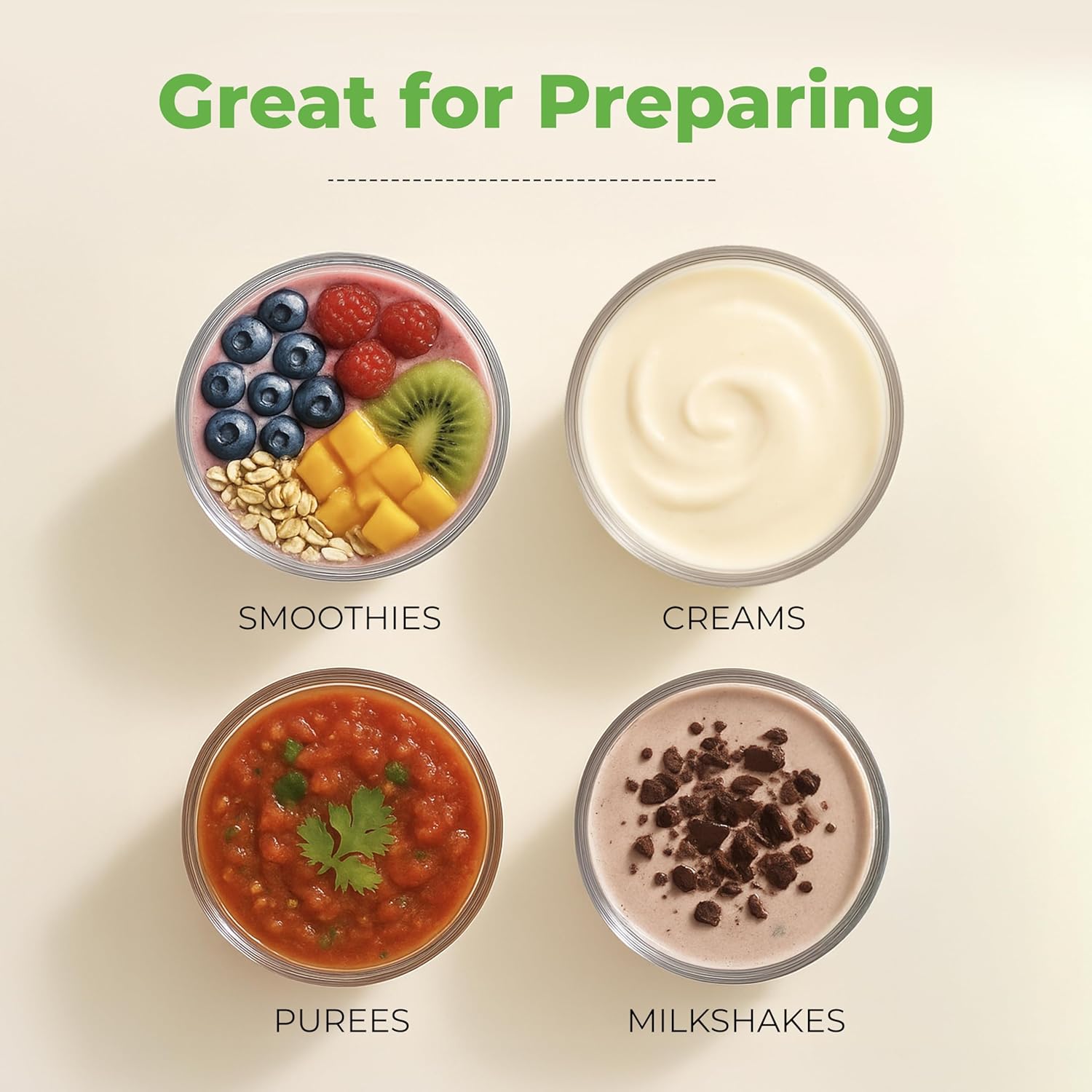 Koblenz 42 oz Plastic Jar Blender, 10 Speed and 2 Pulses, Countertop Blender with Stainless Steel Blades, Perfect for Shakes and Smoothies, 500-Watt Motor, White, LKM-5510 PB