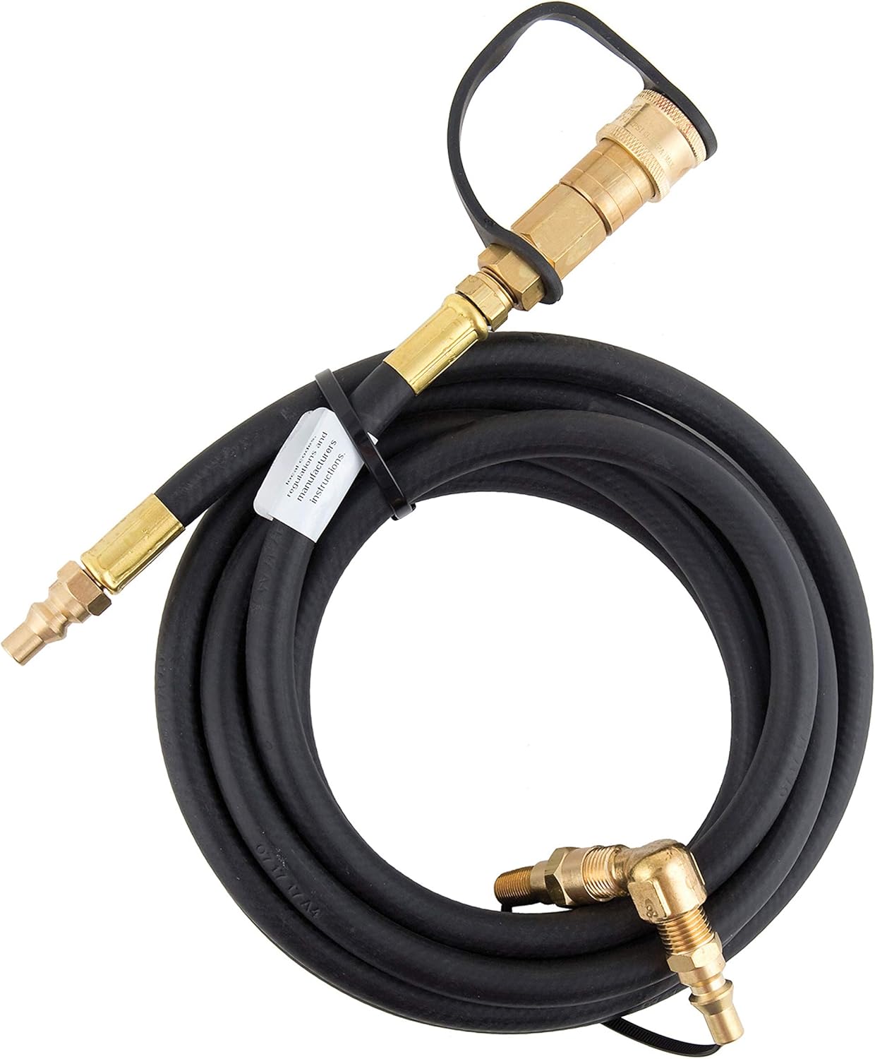 Marshall Excelsior ME66CP Portable Grill Conversion Kits for Coleman Roadtrip - 10', 1/4