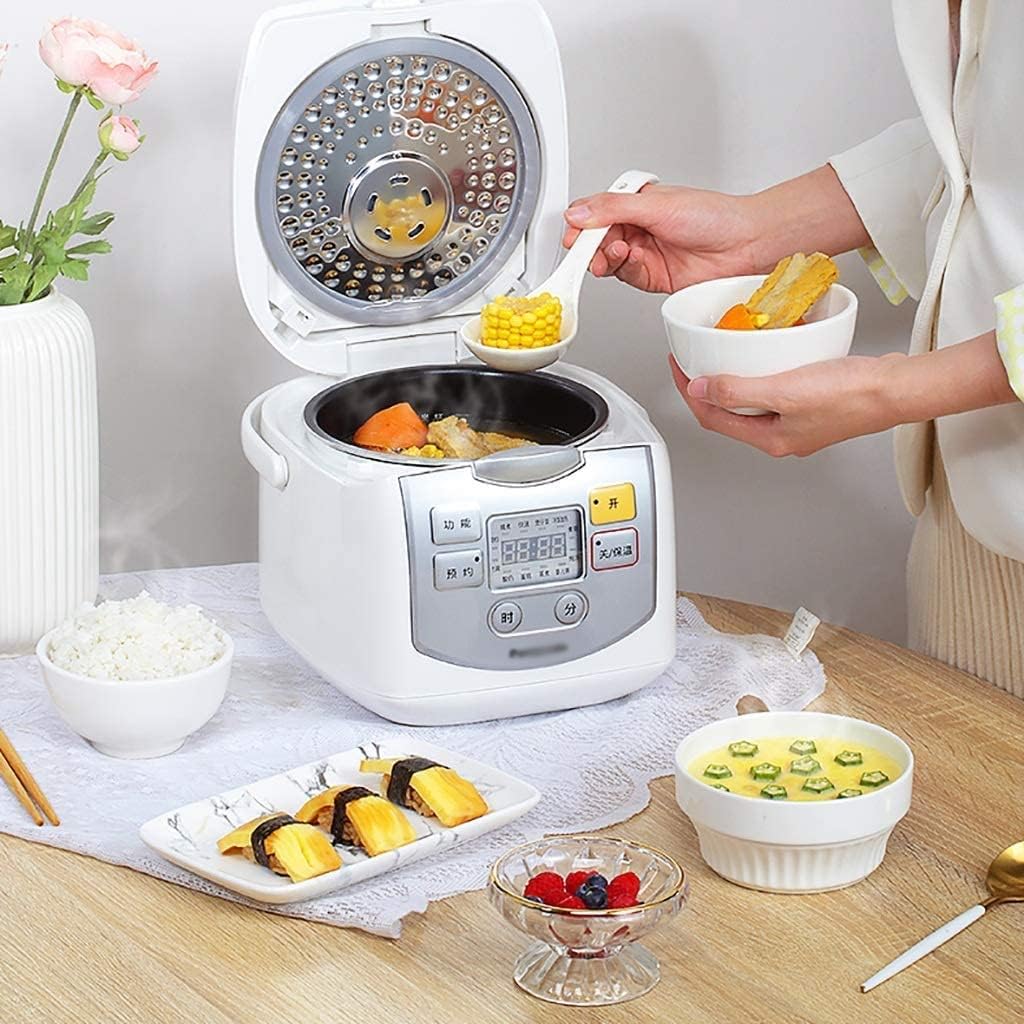 Rice Cooker, 24 Hours Appointment, Household 2L-400W, Smart Insulation, Multi-function Small Appliances, Suitable For 2-4 People