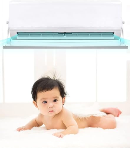 Single-Wing Air Conditioner Wind Deflector, On-Hook Air Conditioner Wind Deflector Multi-Angle Freely Adjustable Wind Deflector