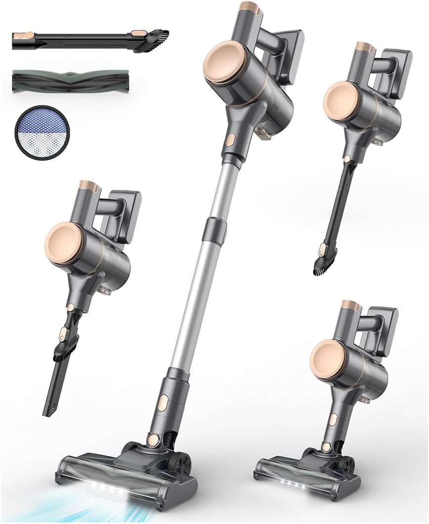 Cordles Vacuum Cleaner with Powerful Suction, Lightweight Stick Vacuum Cleaner