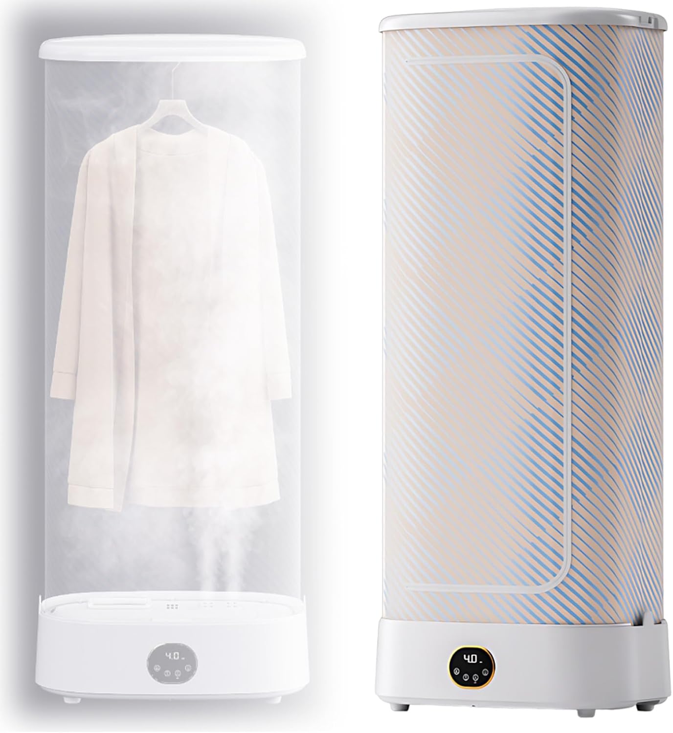 Steam Closet for Clothes Professional Grade Steam Dryer, Dual Sanitization (UV + Heat), 25% Larger Capacity, 3D Circulation, Today Wash, Today Wear, For Coats & Blankets