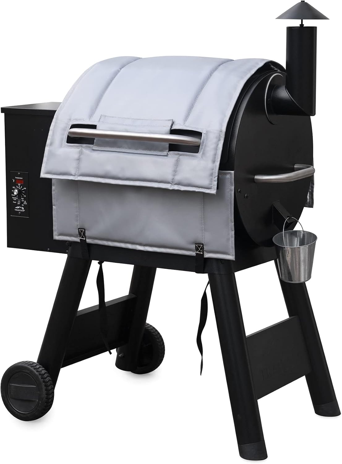 Stanbroil Insulation Blanket for Traeger Pro 575, Ironwood 650, 22 Series, Pro 20 and Lil' Tex Elite Grill, Durable Grill Blanket for Winter Smoking