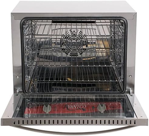 Oven,Half Size Countertop Convection Oven, 2.3 Cu. Ft. - 208/240V, 2800W,Commercial