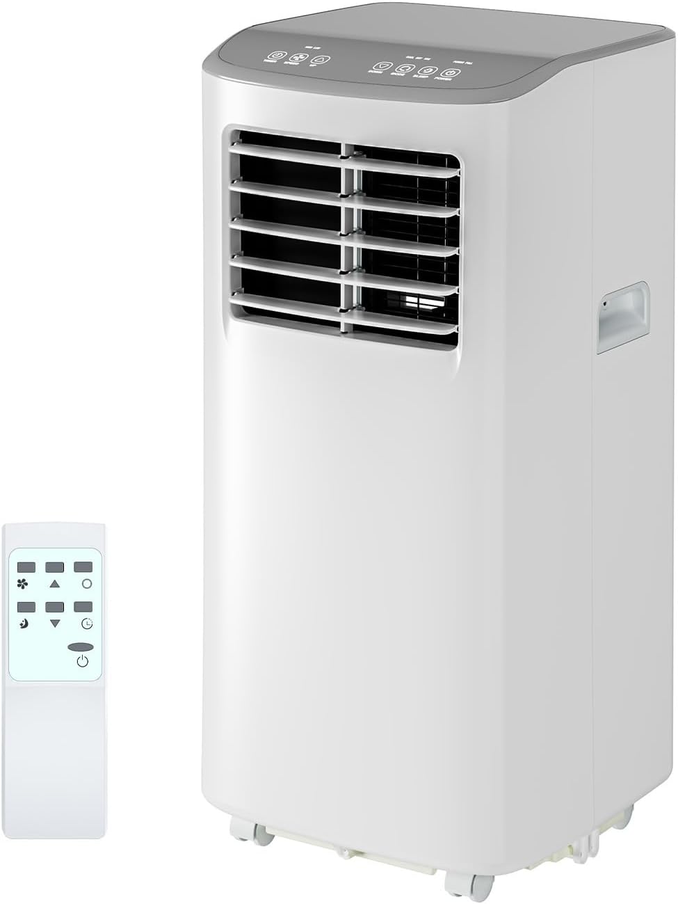 8000 BTU Portable Air Conditioner for Room up to 350 Sq.Ft, 3 in-1 Portable AC Unit with Dehumidifier & Fan for Large Room & Bedroom, Includes Window Vent Kit