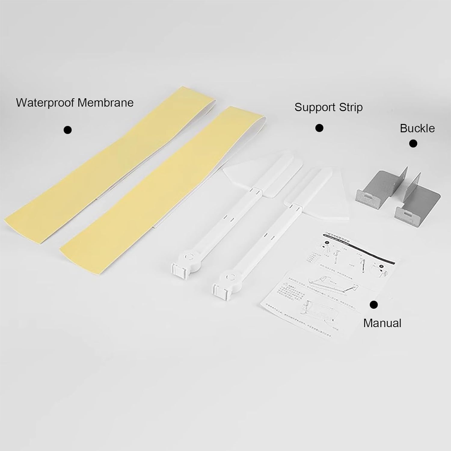 Air Conditioning Baffle, Air Conditioner Deflector of Adjustable Bracket, Air Vent Extender for Wall-Mounted AC, Prevent Direct Wind