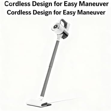 120W 15KPA Powerful Cordless Stick Vacuum Cleaner - 900ML Large Dust Cup, Lightweight Vacuum for Home Hardwood Floors Carpets