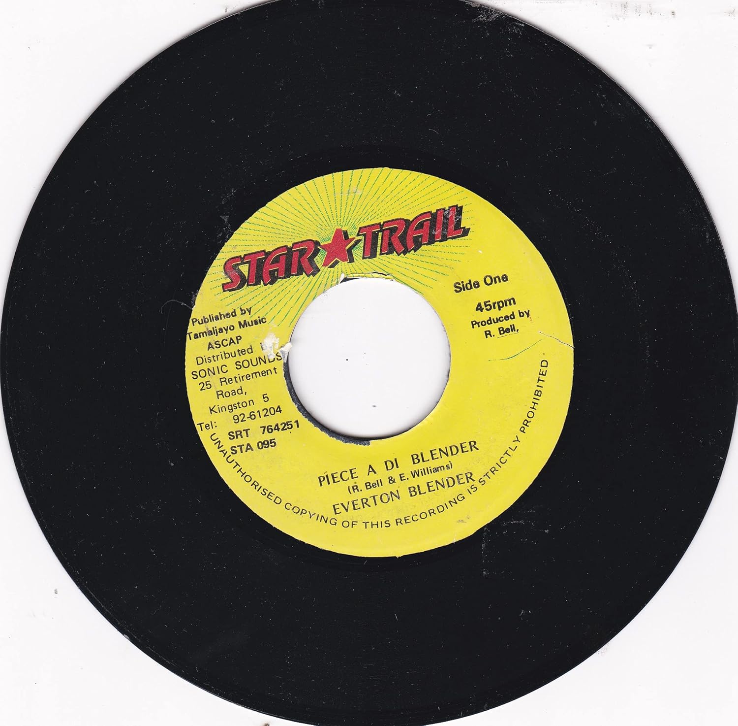 Everton Blender/Danny Browne & Paul CROSDALE : Piece A DI Blender/Version - 7