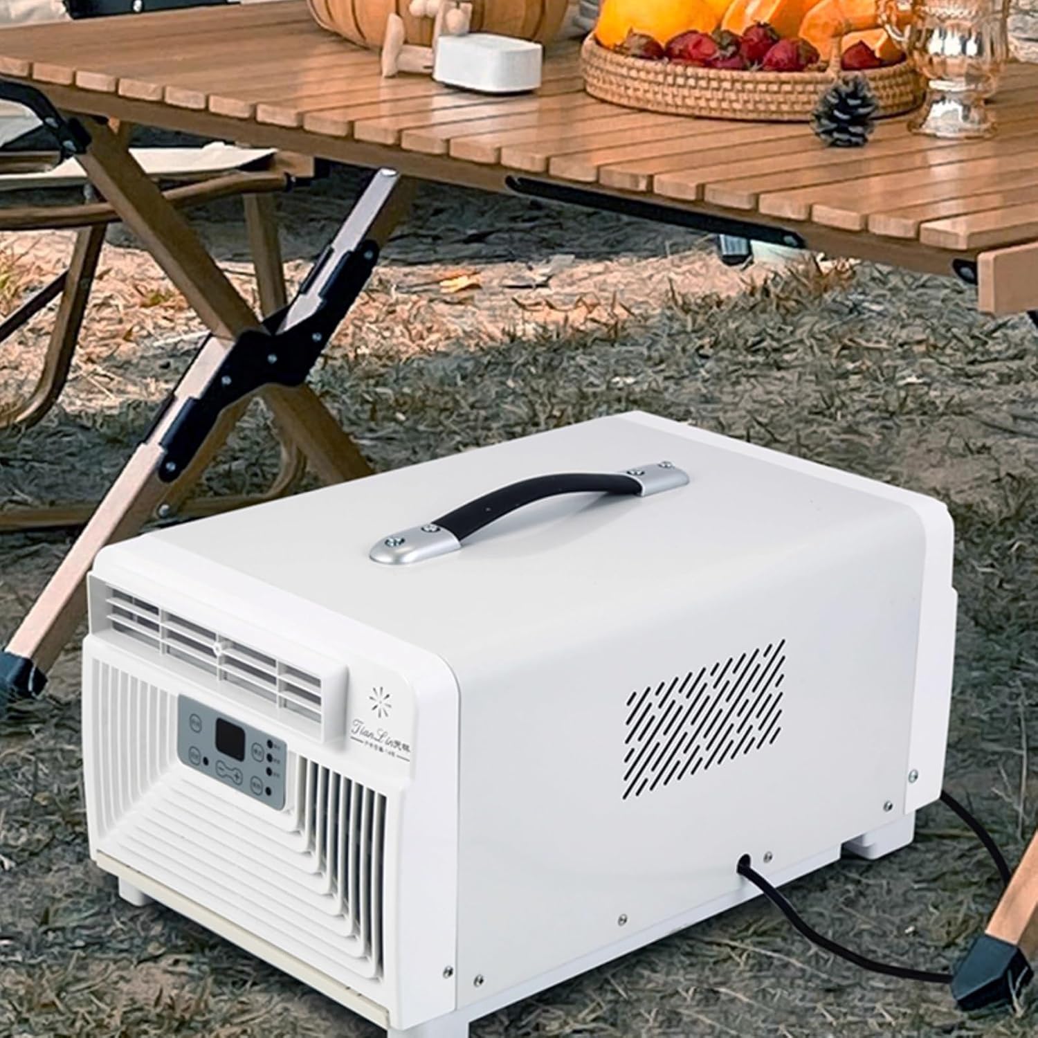 Portable Air Conditioner 3-in-1 AC Unit with Panel Control and Remote Control 1-12H Timer Coverage Area 6 Square Meters Evaporative Air Cooler for Home Office(110v)