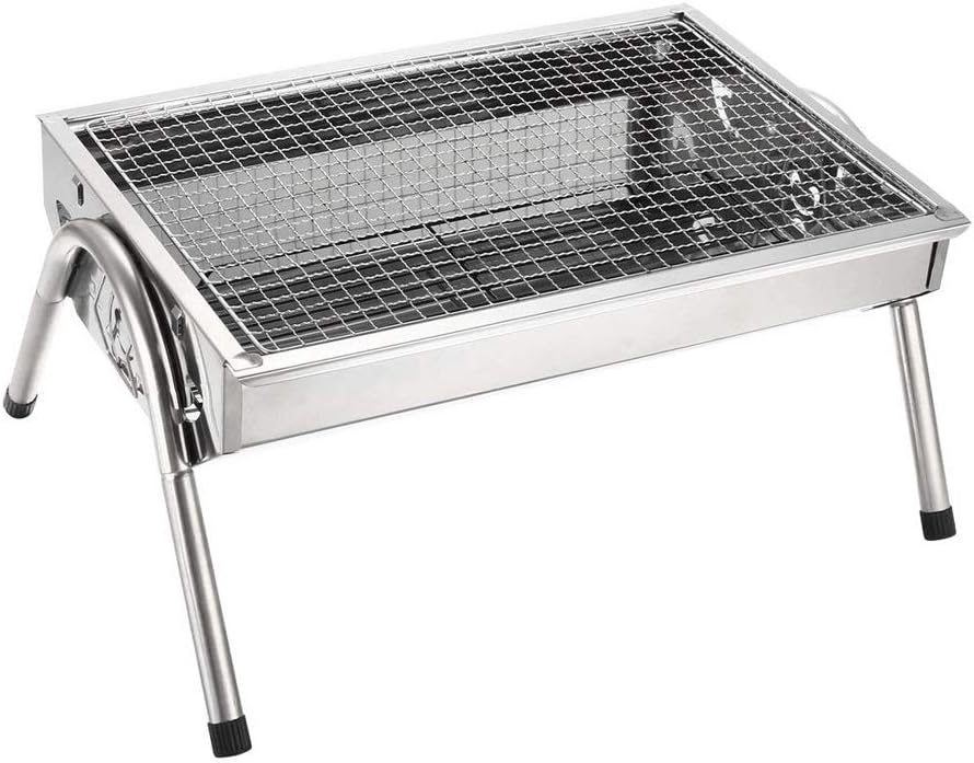 BBQ Grill Outdoor Portable Lightweight Simple Charcoal Grill Perfect Premium BBQ Grill for Outdoor Campers Barbecue