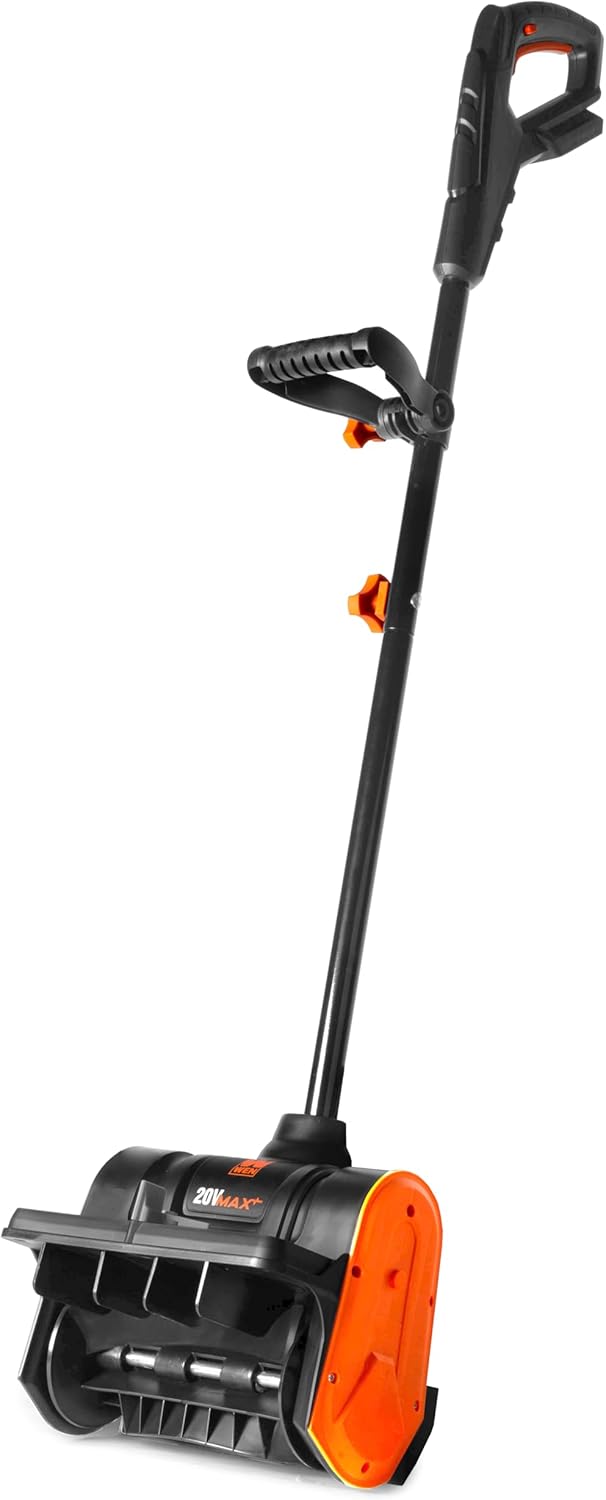 WEN 20V Max 12-Inch Cordless Snow Shovel (Tool Only – Battery and Charger Not Included) (20720BT