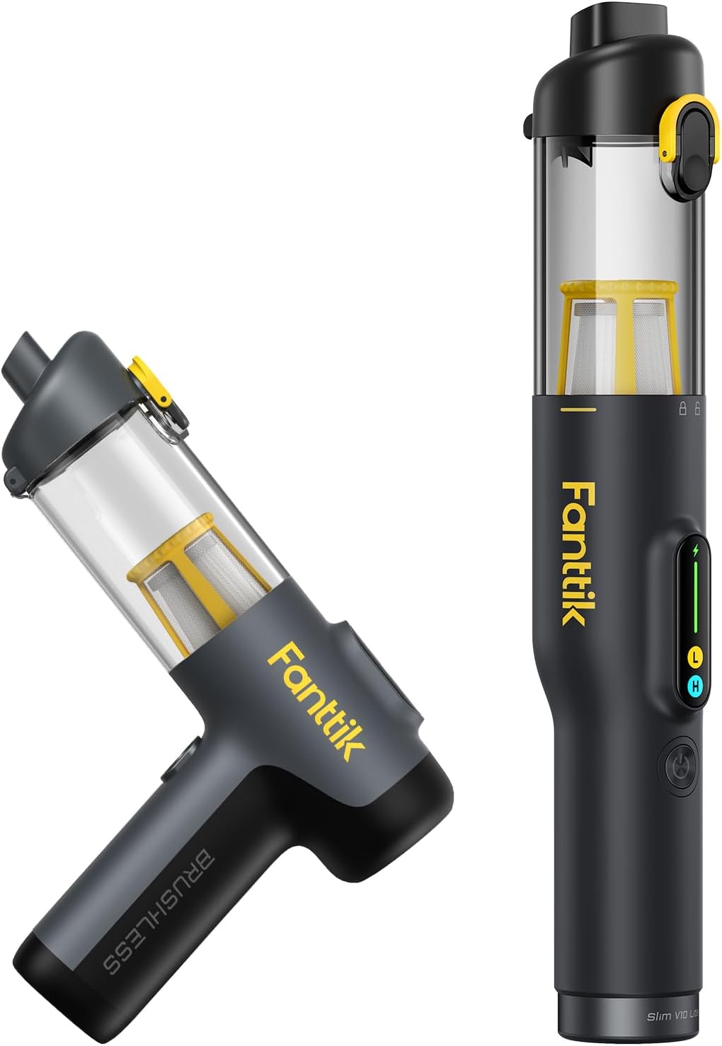 Fanttik Slim V9 Mix Car Vacuum Slim V10 Lite Cordless Handheld Vacuum