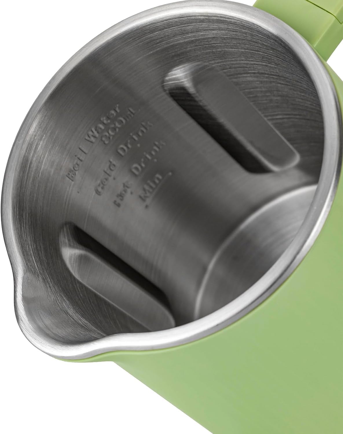 600W 800ml Household Soy Milk Machine Automatic Touch Screen Food Supplement Cooking Mixer Green