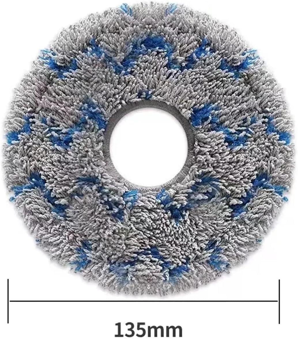 Compatible with Accesorios para Robot aspirador Ecovacs Deebot X1 Omni / T10 Omni, Bolsa de polvo, filtro Hepa, cepillo lateral Principal, mopa,(Chocolate)