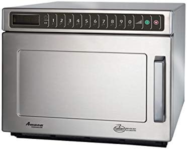 Amana Commercial Heavy Volume Microwave Oven, counter-top, 0.6 cu. ft. capacity | 1800 Watts