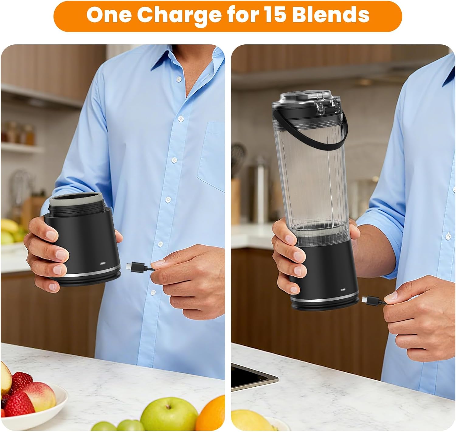 Mini Smoothie Blender 20oz for home