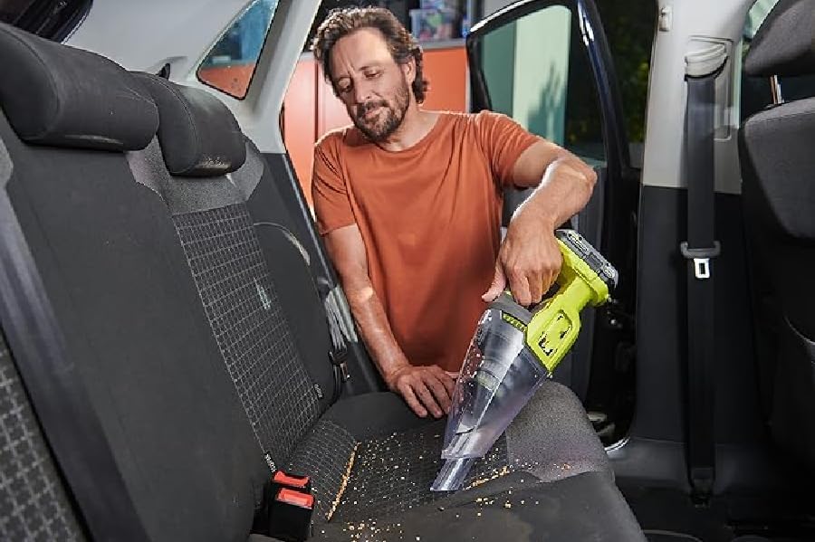 18V Cordless Handheld Vacuum Cleaner, Multi-Surface Lightweight Portable Vac for Car, Home & Workshop – Tool Only