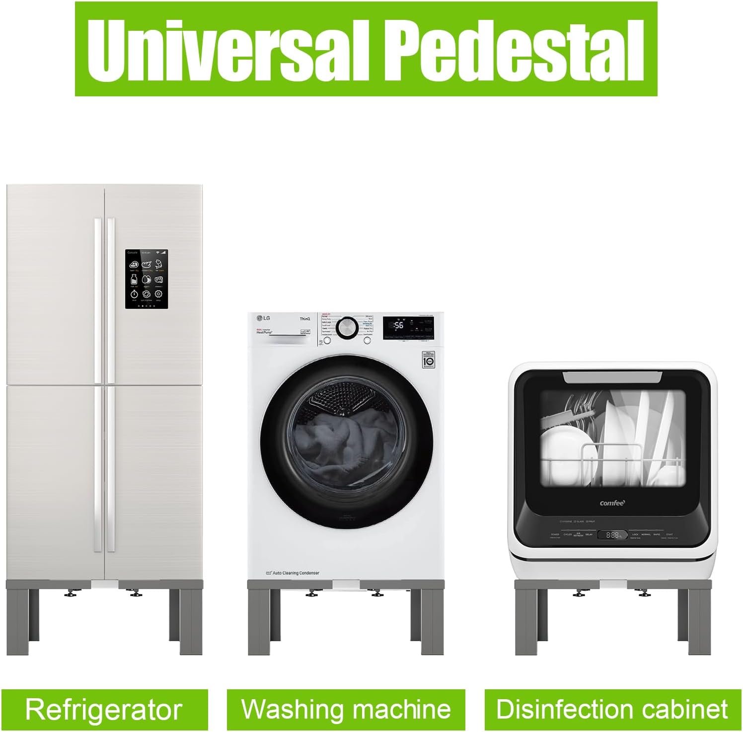 Chinchilla Heavy duty Stainless steel Laundry Pedestal ,12