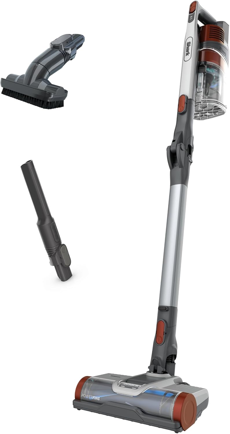 Shark Pet Pro Cordless Stick Vacuum with MultiFLEX, HEPA Filter, Lightweight, Powerful Suction, 40min Runtime, Removable Hand Vacuum, Includes Crevice Tool & Dusting Brush, UZ351H (Renewed)