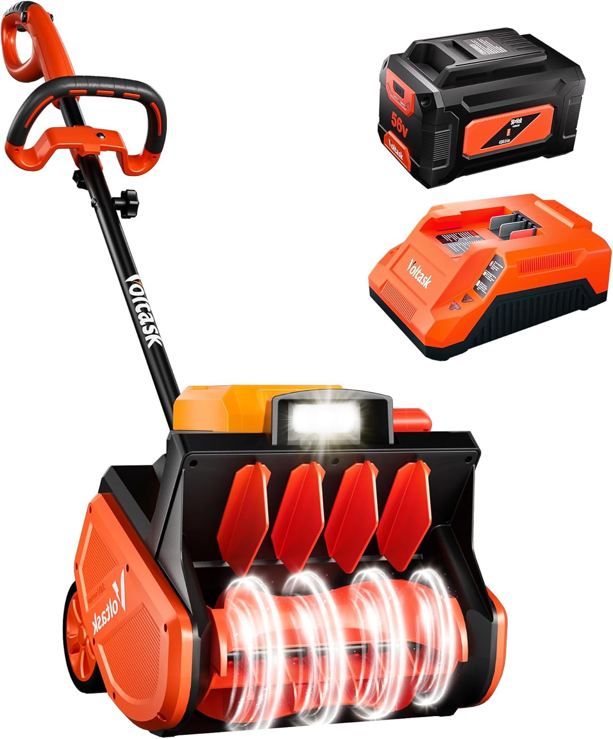 56V Cordless Snow Shovel, 14.3