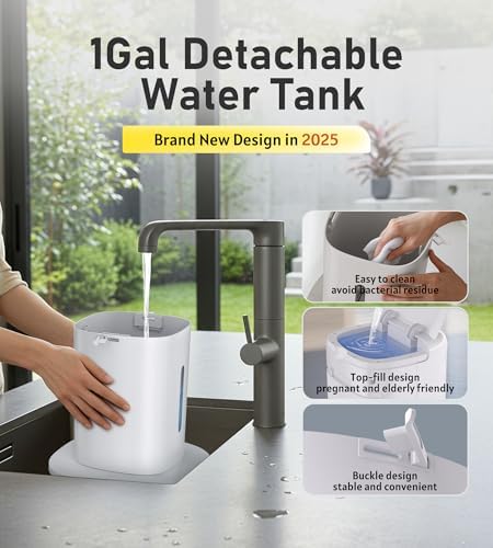 Swamp Cooler Air Conditioner, Evaporative Air Coolers with 120°Oscillating,Windowless Portable Cooling Fan That Blow Cold Air with 24H Timer,3 Speeds Tower Fans for Bedroom Room Indoor,36IN