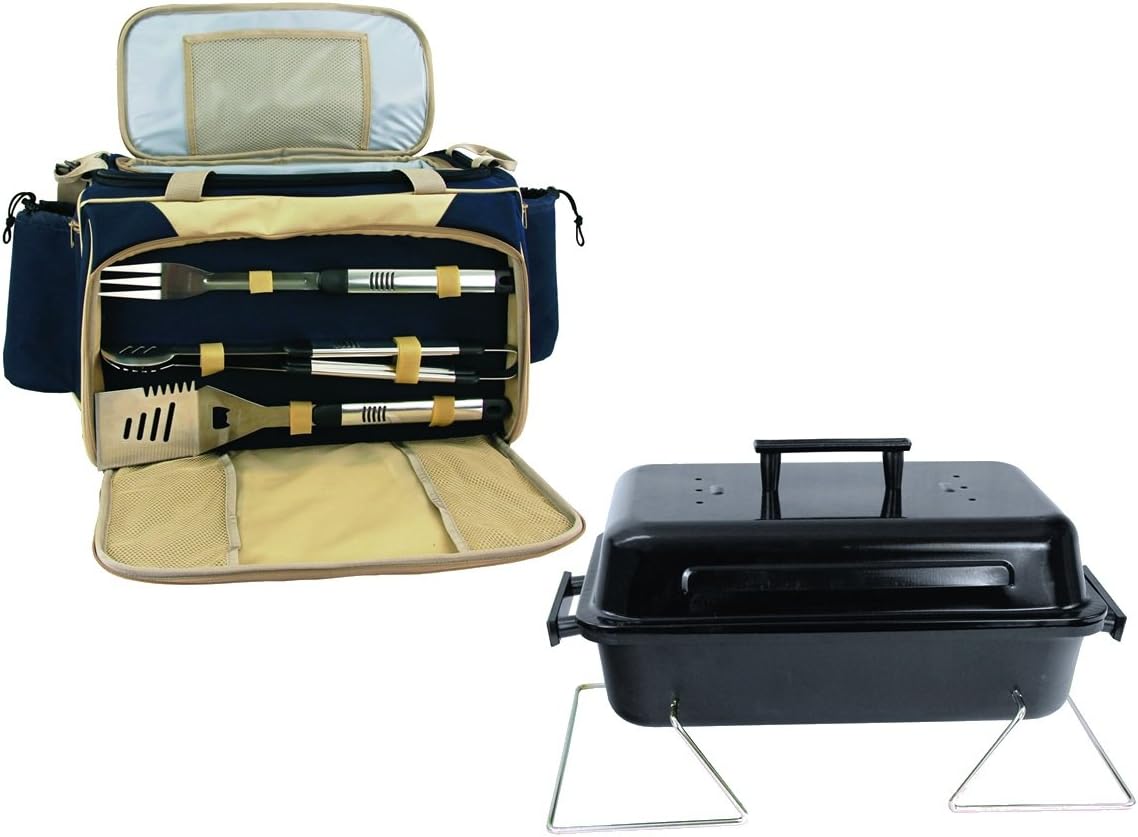 Texsport BBQ To Go Tote Cooler Set