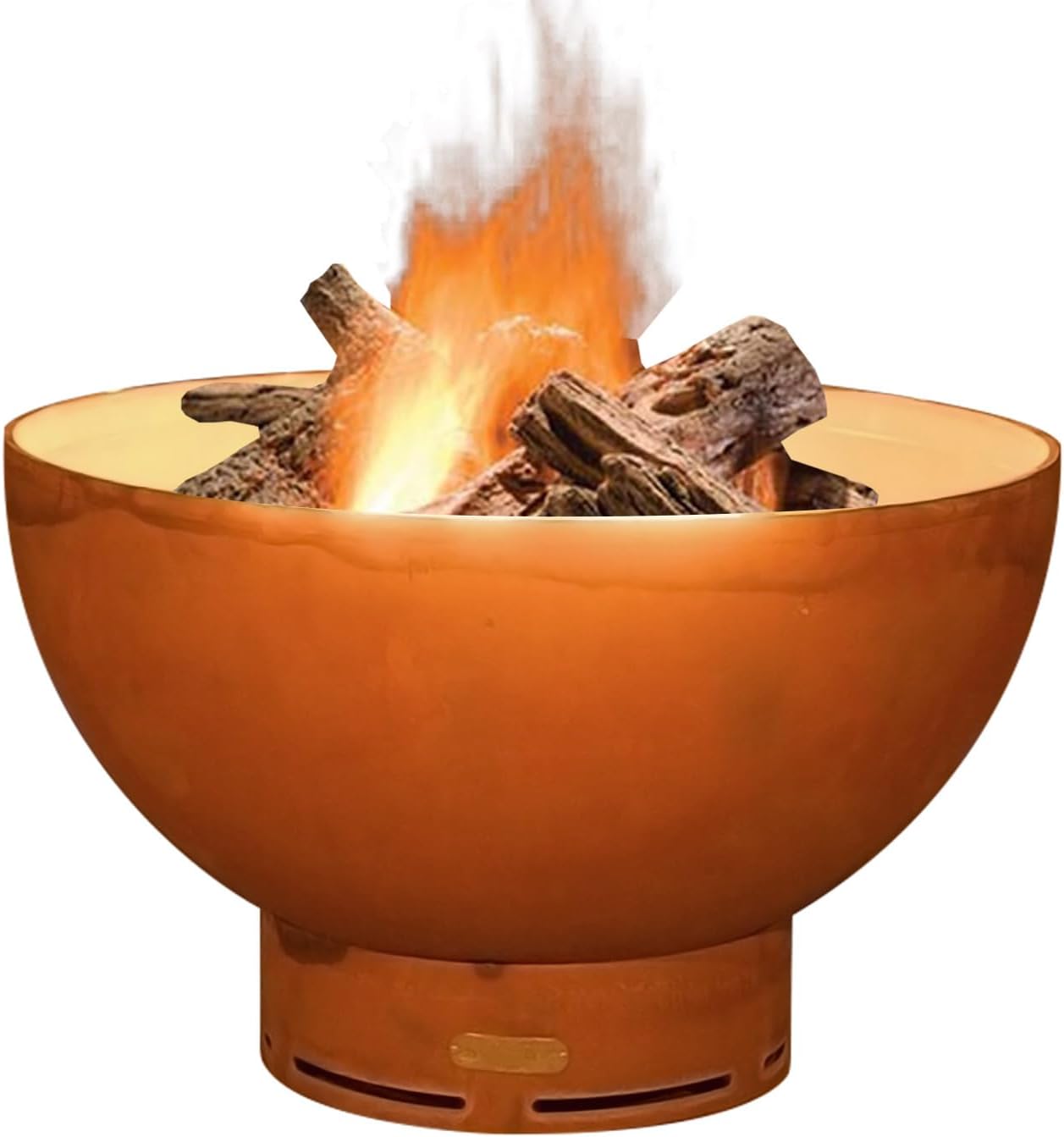 Fire Pit Art Crater Wood Fire Pit (Crater)