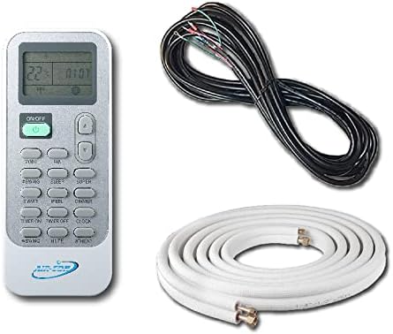 24000 BTU Mini Split Air Conditioner – Ductless AC/Heating System - 2 Ton Pre-Charged Inverter Heat Pump – 18 SEER - 15’ Lineset & Wiring - 100% Ready to Install - USA Parts & Support | Serene Series