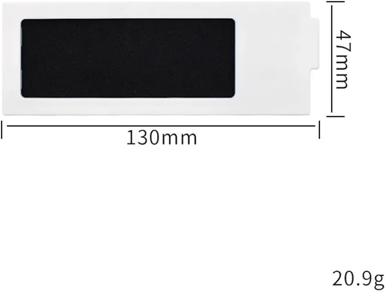 Compatible with Ecovacs Deebot T20 / T20 Max / T20 Pro Accessories Main Side Brush Mop Cloth HEPA Filter Dust Bag Robot Replacement Parts(Chocolate)