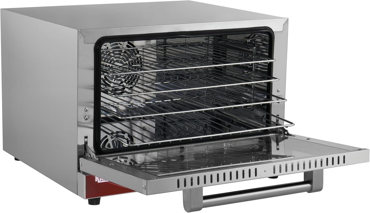 Kratos Commercial Countertop Oven | Half-Size Electric Convection Oven | Holds Four Half Size Sheet Pans | 1.5 Cubic Ft. | ETL Certified | 120V, 1600W (29M-002)