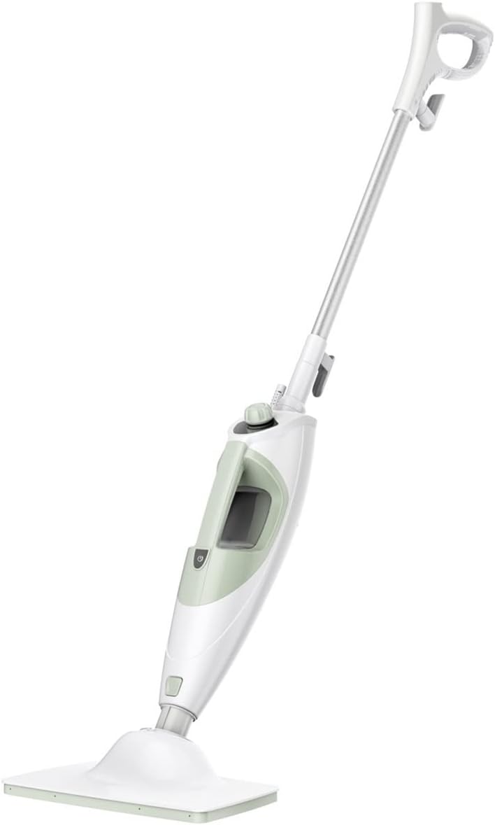 Steam Mop Cleaner 10-in-1 Laminate/Hardwood/Tiles/Carpet Kitchen - Garment - Clothes - Pet Friendly Steamer Whole House Multipurpose Use