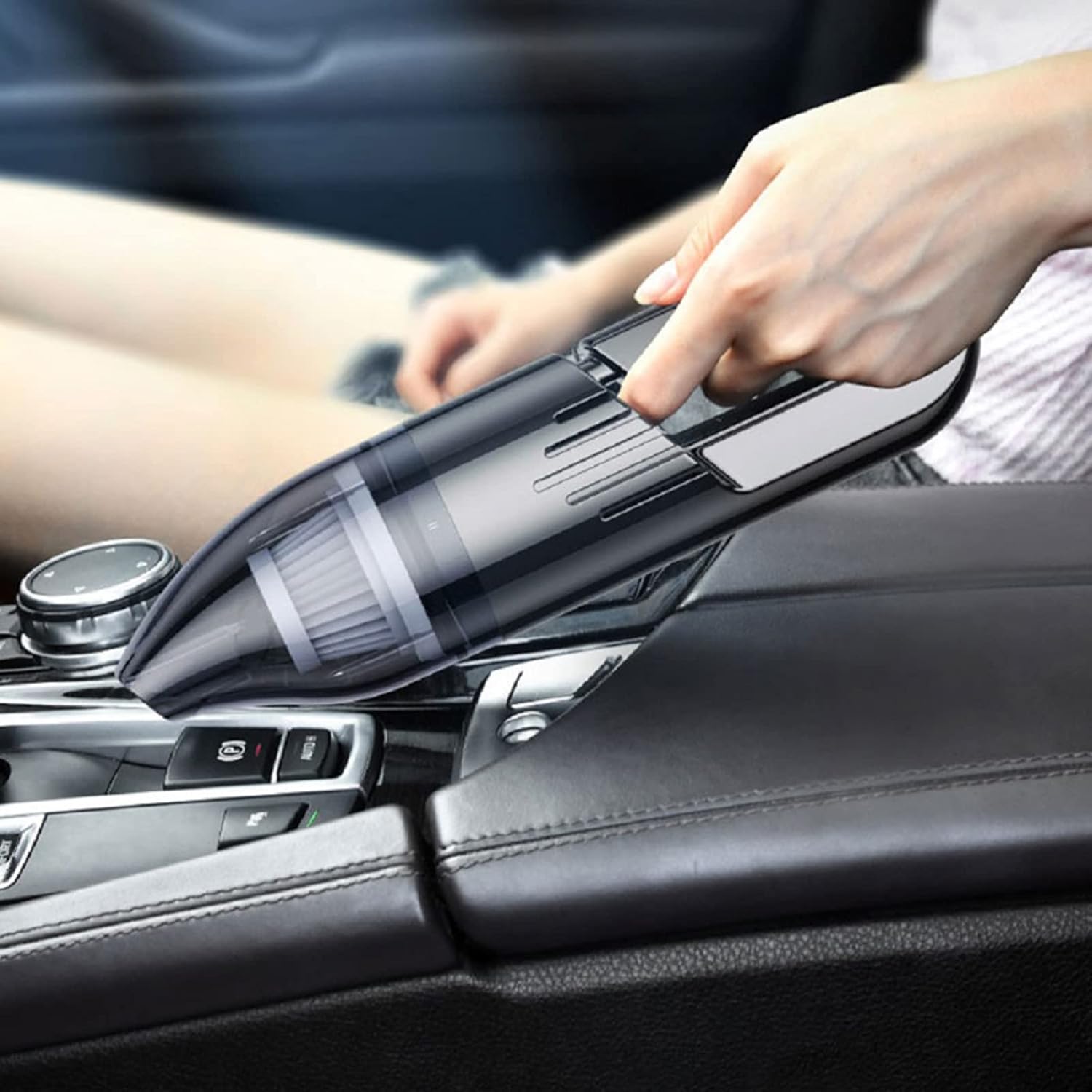 Car Vacuum Cleaner, Portable High Power Mini Handheld Vacuum Cleaner for Wet and Dry Cleaning, 16 Ft Cord for Home, Pet Hair, Car Cleaning