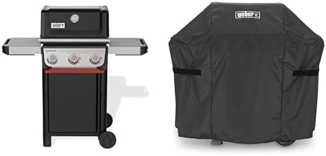 Weber Gas Grill SPIRIT E-325 LP - Black + Cover