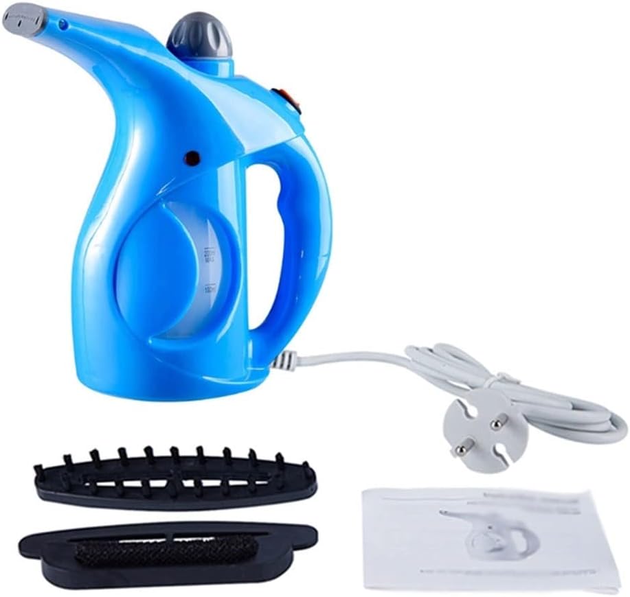 Handheld Electric Steam Iron Portable Garment Steamer Home Steam Brush (Blue 1)