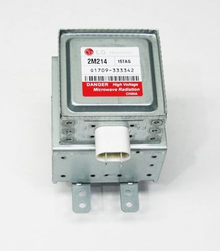10QBP0228 Microwave Magnetron Mag Tube Compatible with GE LG 14211174 WB27X10927 2M214-15TAG 4358059 4359002 4392007 57001043 AP3994054 AP6009350 PS11742508 PS1481236 R0654047 R0654058