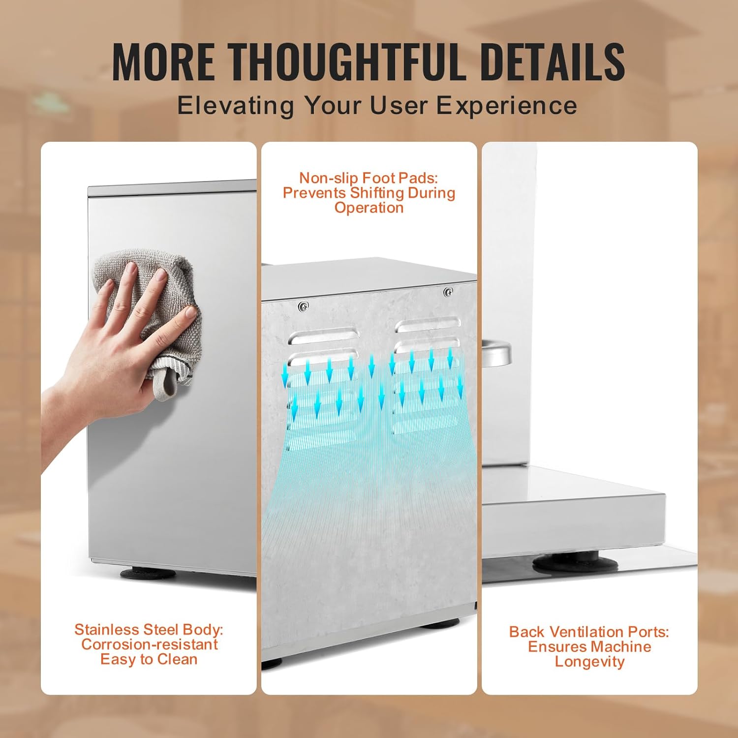 Happybuy 120W Milkshake Maker Machine, Double Head Commercial Milk Tea Shaker, 0-180s Adjustable Blender with 750ml Stainless Steel Cup for Milk Tea Store