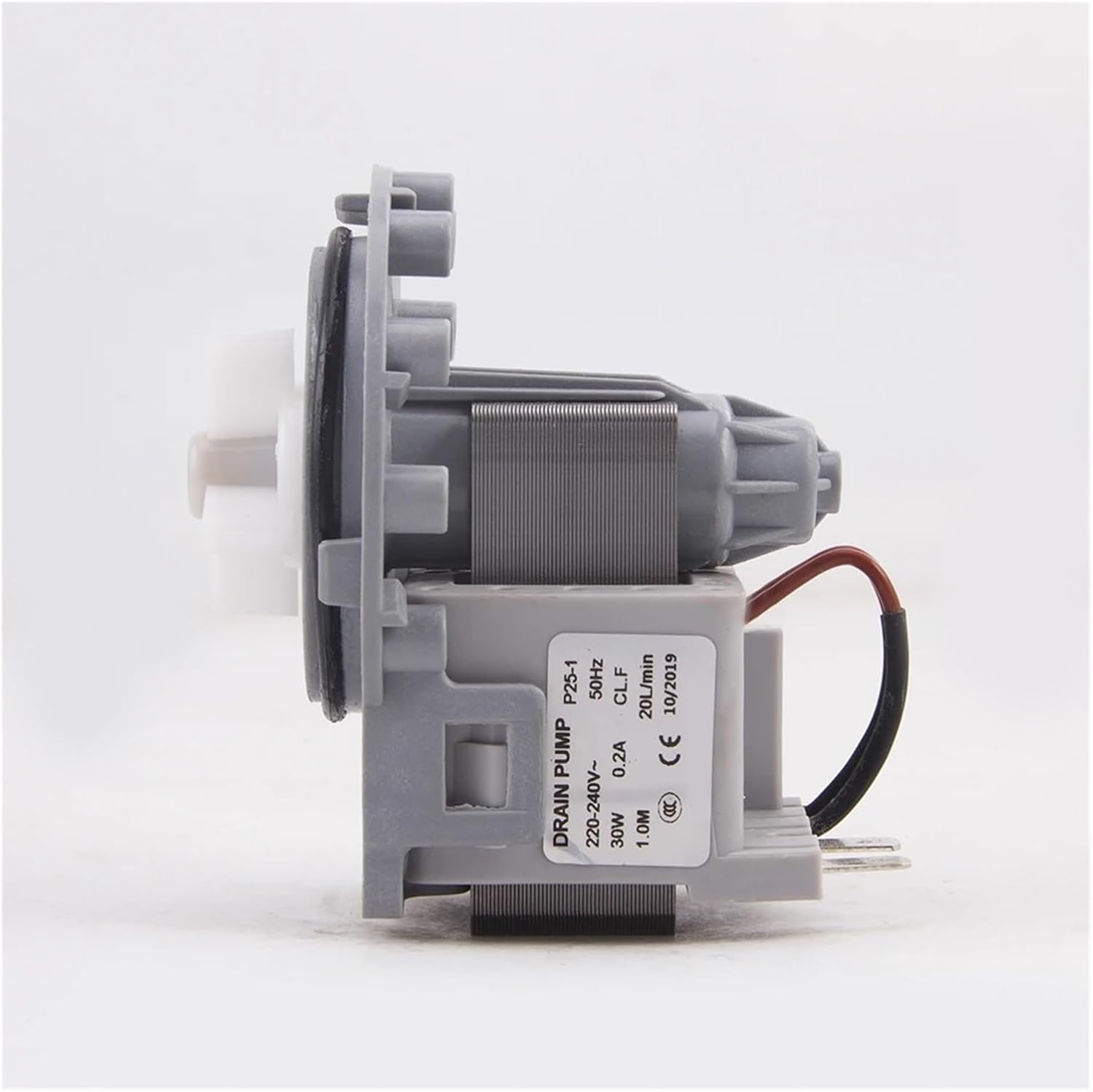 30W Washing Machine Drain Pump Motor 220v General Washer Drain Pump Replacement kit for Laundry Appliance Parts