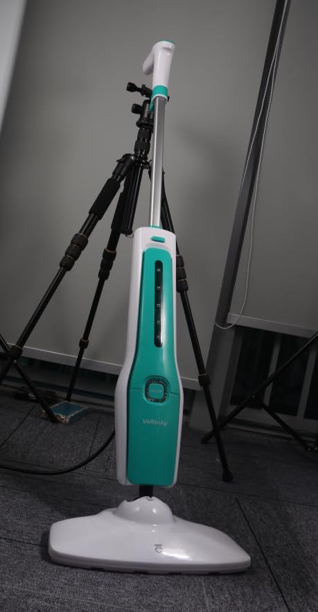 Steam Mop, Steamer for Cleaning Hardwood Floor Cleaner for Tile Grout Laminate Ceramic, Lightweight Steam Mops Machine with 3 Steam Levels