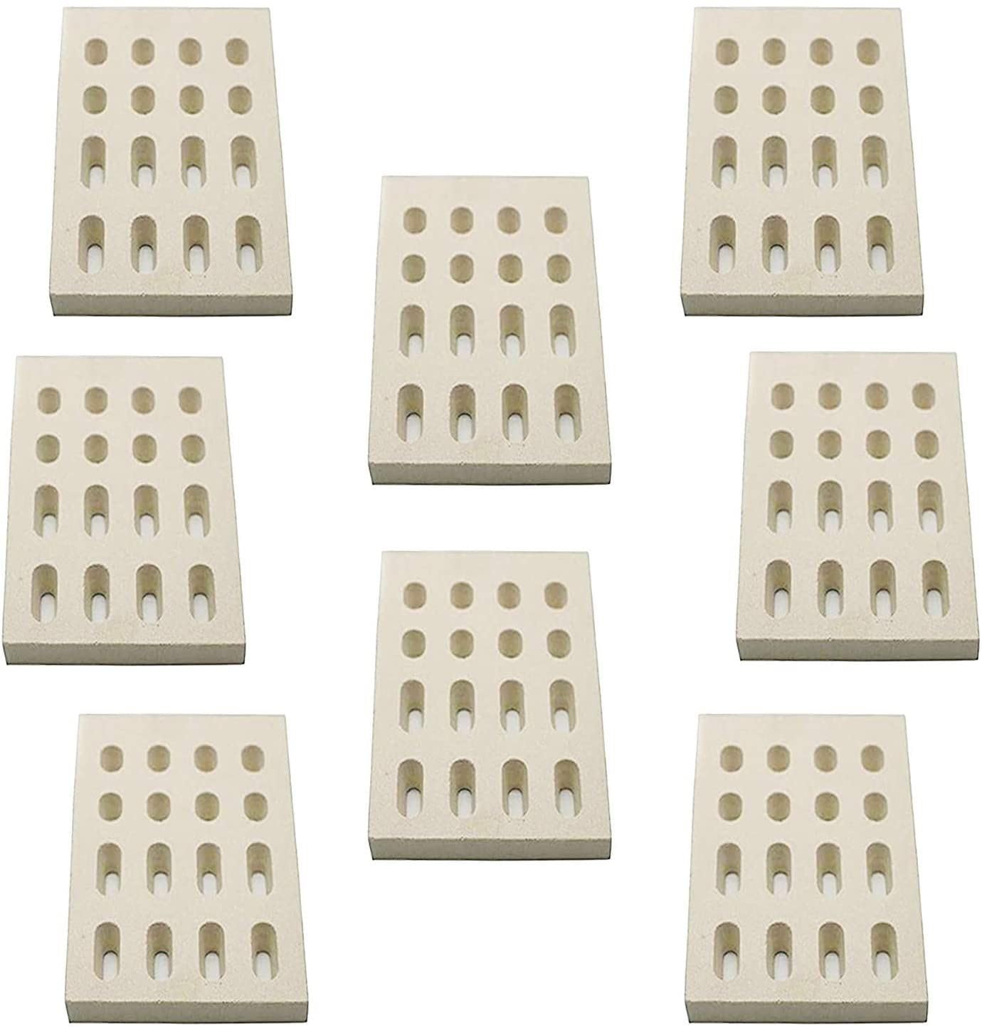 #US Grill Brick Heat Plate 8pc for Barbeques Galore Grand Turbo Members